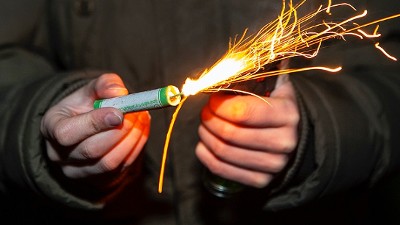 illustratie vuurwerk