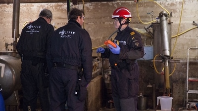 Forensisch onderzoek drugslab