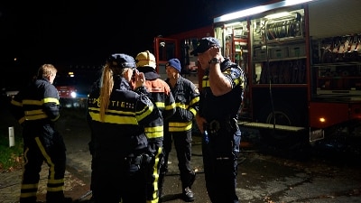 Nachtelijke inzet politie en brandweer na noodhulpoproep