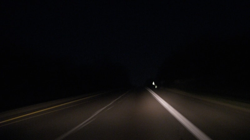 snelweg nacht