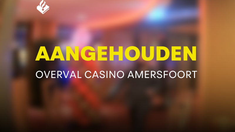Een 29-jarige man is aangehouden wegens mogelijke betrokkenheid bij de overval op een Casino aan de Kamp in Amersfoort.