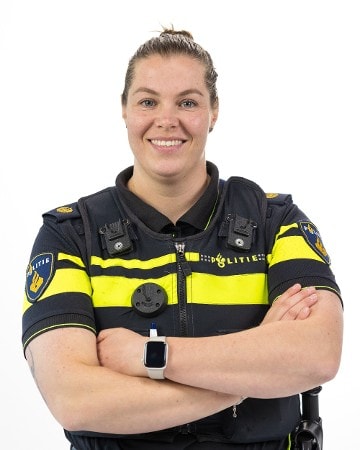 Astrid Verkaaik wijkagent Bergpolder