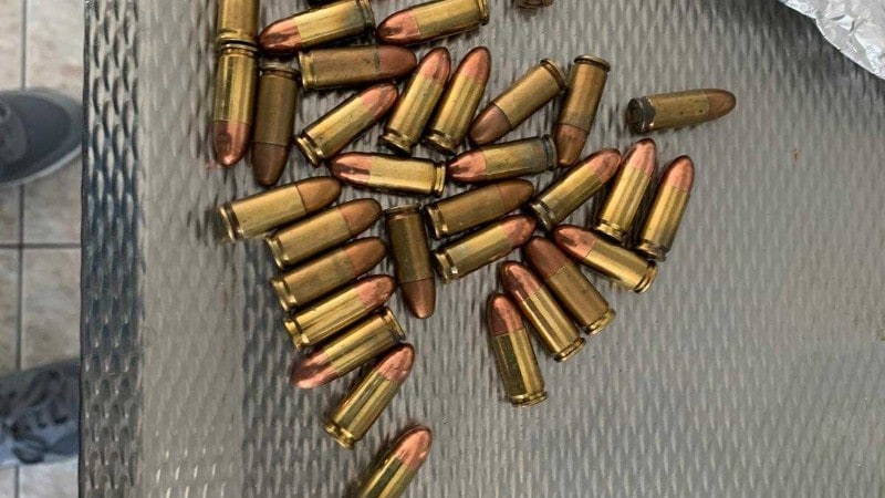 Aangetroffen munitie