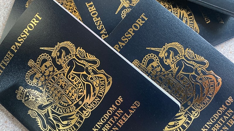 Britse paspoort covers
