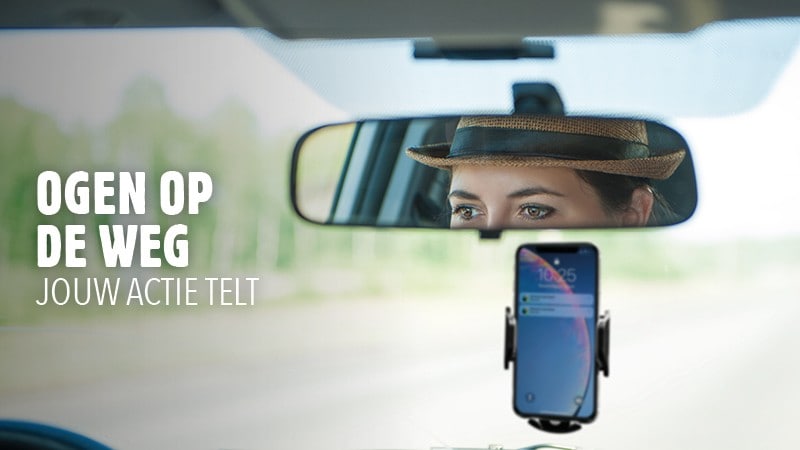 Campagne Ogen op de weg politie