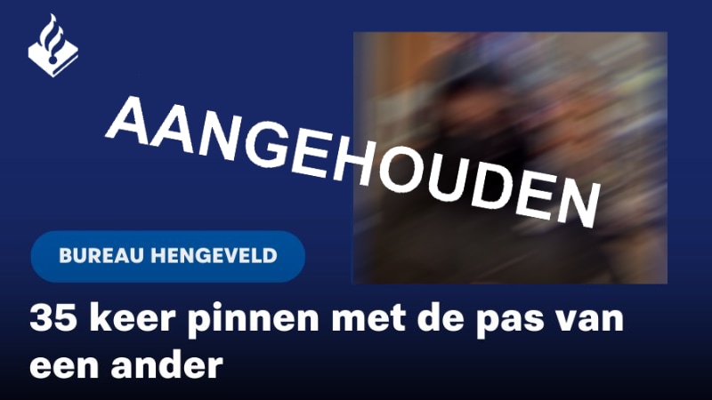 Stun Geestig Definitie Man aangehouden in Veenendaal dankzij tips Bureau Hengeveld | politie.nl