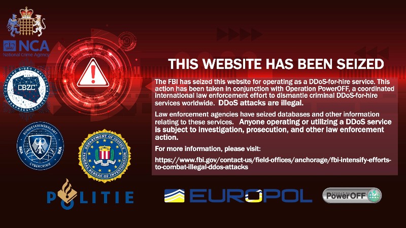 Politieorganisaties wereldwijd zetten strijd tegen ‘DDoS-for-hire websites’ voort