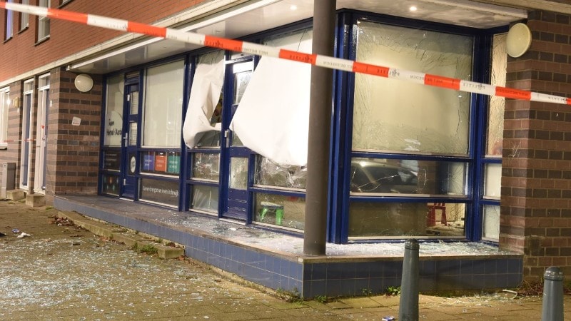 schade na explosie Jan Luykenstraat