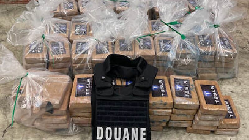 Douane onderschept 542 kilo cocaïne