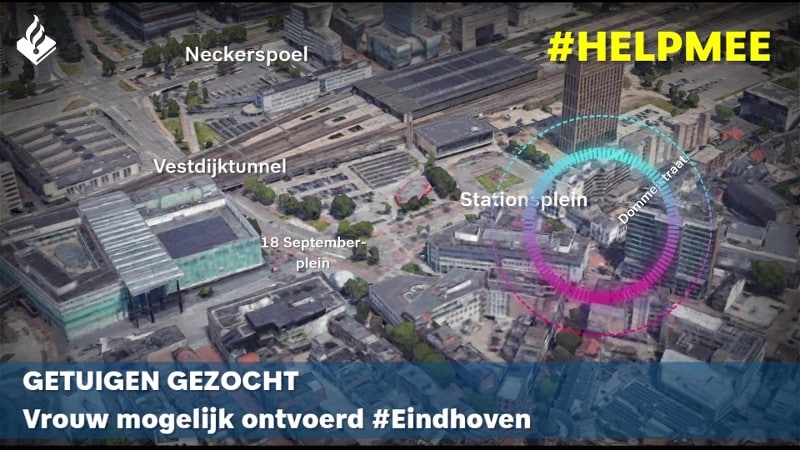 Visual mogelijke ontvoering Eindhoven