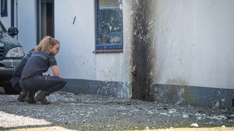 Explosie bij huis Rockanje