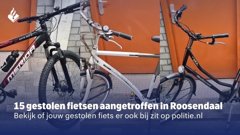 Foto van een van de gestolen fietsen die op Facebook staan
