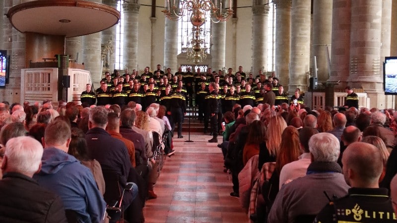 Beëdiging in de Laurenskerk