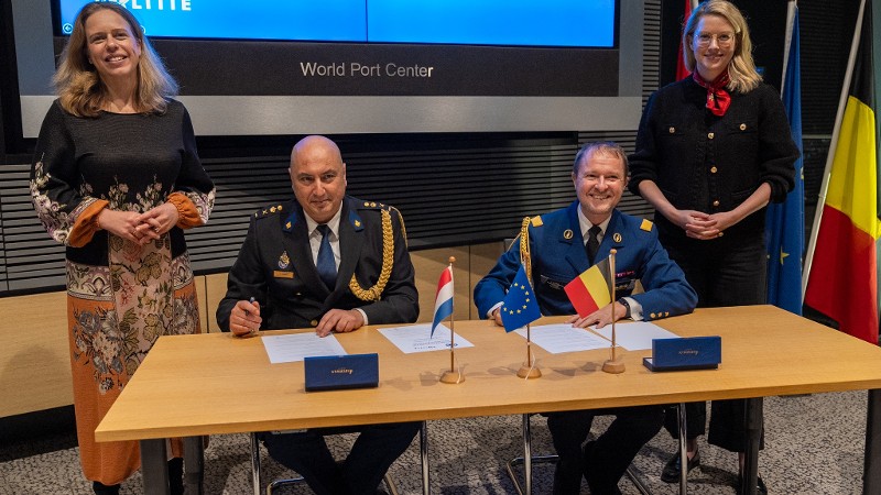 Politie van Antwerpen en Rotterdam verlengen samenwerking