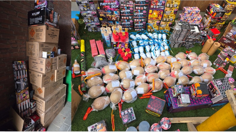 Enorme vondst zeer zwaar vuurwerk in woonwijk Oss