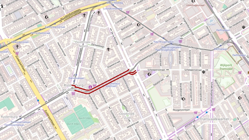 Winkelbrand Dierenselaan in Den Haag