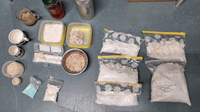 Aangetroffen verdovende middelen