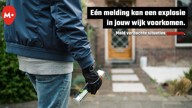 M.-campagne tegen aanslagen met explosieven