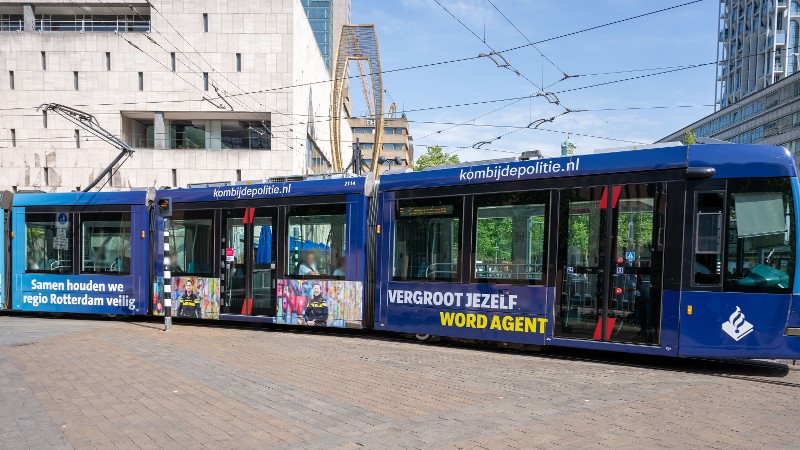 Gezamenlijke wervingscampagne RET en politie eenheid Rotterdam