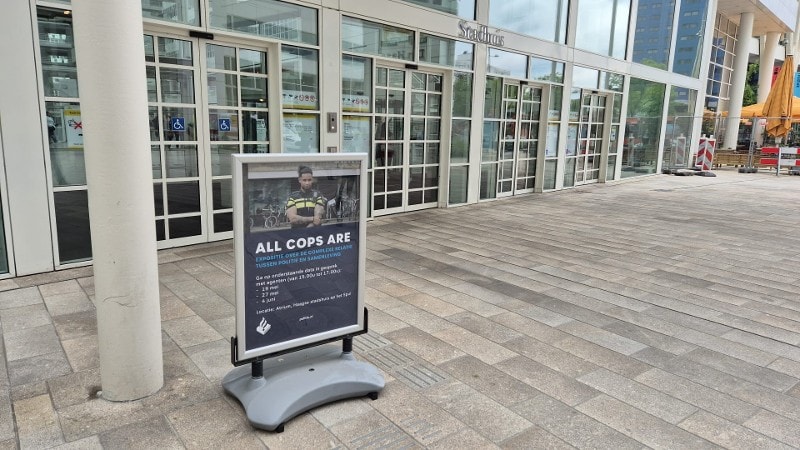 Expositie over de relatie tussen politie en samenleving