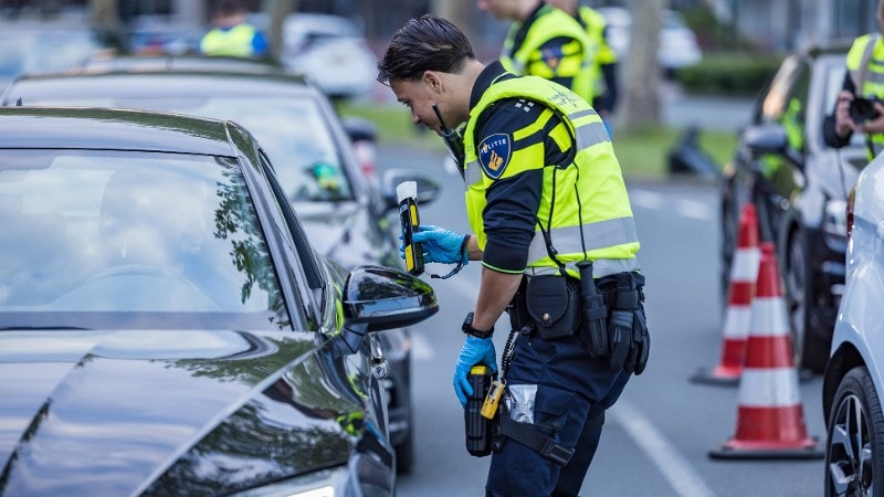 Grote verkeerscontrole in Dordrecht