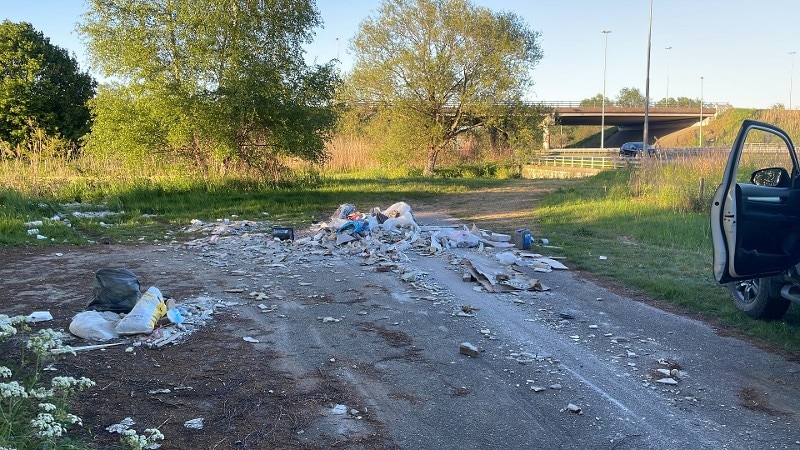 Afvaldumper opgespoord