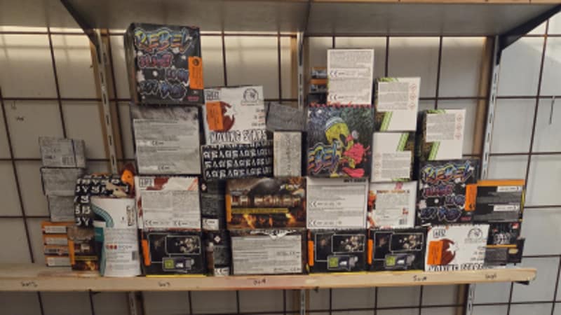 Politie neemt 154 kilo illegaal vuurwerk in beslag