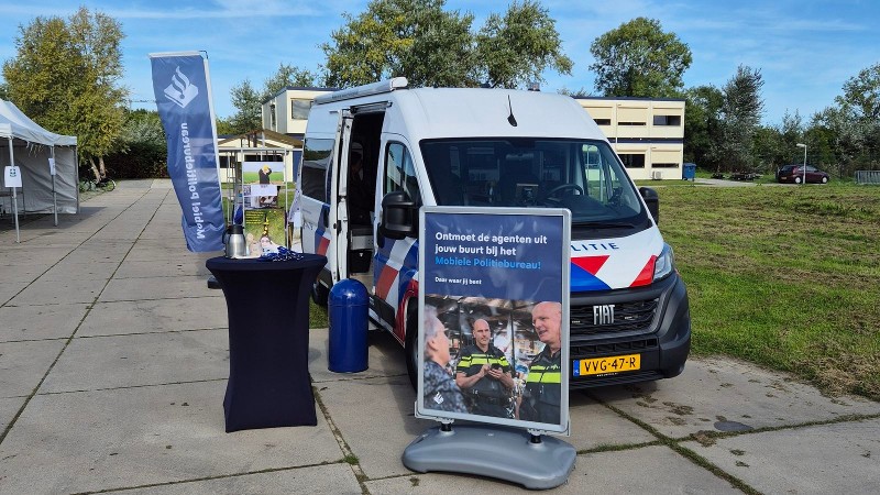 Mobiel politiebureau komt naar Katwijk en Noordwijk