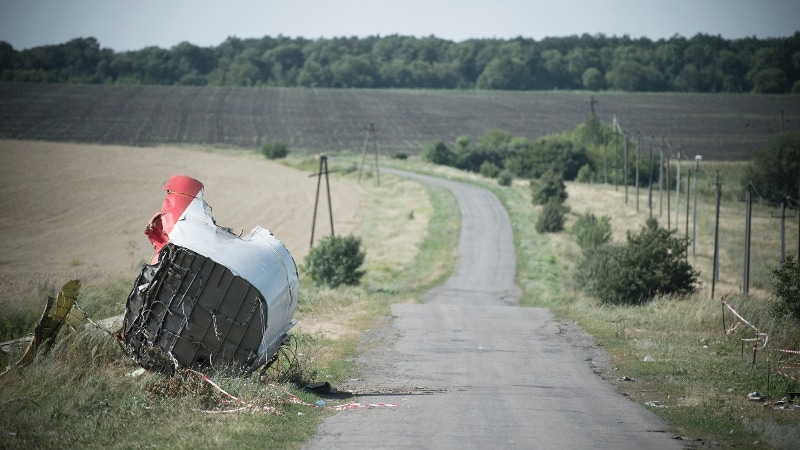 Wrakstuk rampplek MH17