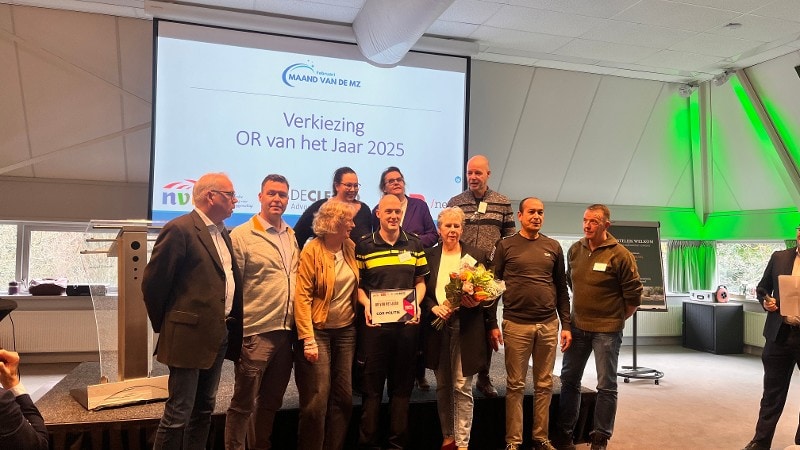 Centrale Ondernemingsraad wint de titel OR van het Jaar 2025