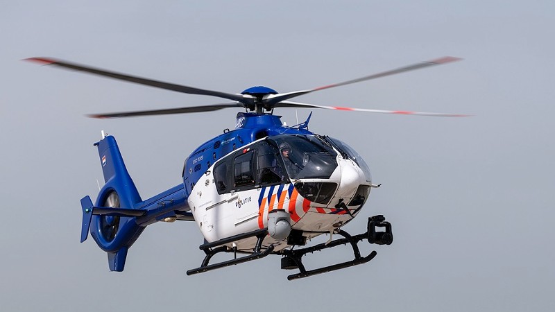 politie in de lucht, helikopter, Foto: Korpsmedia politie