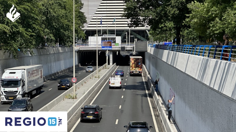Zeven aanhoudingen snelweg A12 Den Haag op dinsdag 20 juni 2023