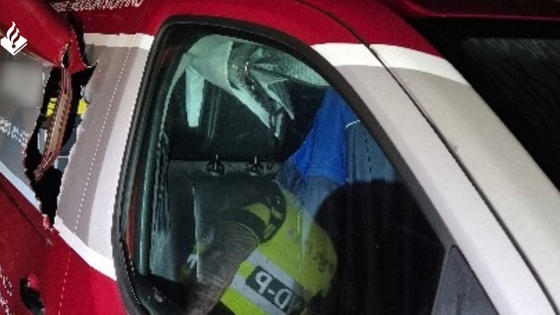 Politie houdt verdachte aan voor openbreken bestelbus Zwaag