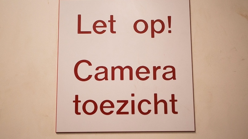 bordje cameratoezicht